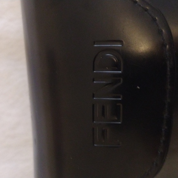 FENDI Black  Eyeglass Holder - Picture 2 of 4